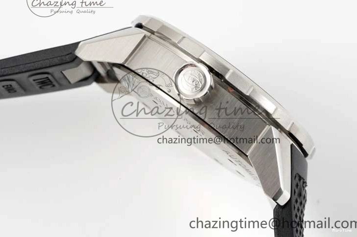 MIROTIME 0311 TechFriendly Aquatimer SS IW3290 RSF 1:1 Best Edition Black Dial on Black Rubber Strap A 7076